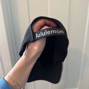 lululemon Black Logo Athletic Cap